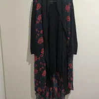 لباس دو تکه ای زیر و رو حریر