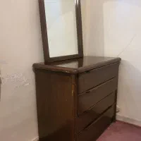 دراور تمام چوب آینه میزآرایش جاکفشی