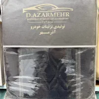 عرقگیر مخمل گلدوزی شده صندلی خودرو