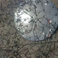لوستر سقفی چند رنگ