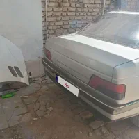 ۴۰۵مدل۸۶تصادفی شاسیها پلم فقط سقف گلگیر عقب ضربه