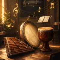 تدریس خصوصی سنتور ، دف ، تنبک در آموزشگاه و منزل