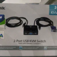 سوئیچ 2 پورت 222ـKVM در حد نو