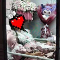 ست بیمارستانی مادر و نوزاد دختر