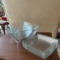 ست ظروف شیشه ای limon