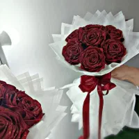 دسته گل و باکس ربانی