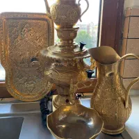 سماورطلایی برند زنجانی طراحی نقشه هخامنشی