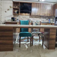 کابینت ام دی اف قهوه ای