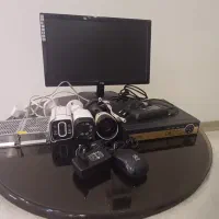 DVR چهار کانال با سه عدد دوربین با تجهیزات کامل