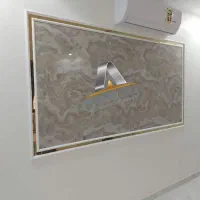 نوار استیل طلایی سوپرمیرور پشت چسب‌دار