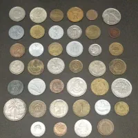 40 سکه حداقل 50 ساله گوناگون جهان