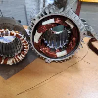 سیم پیچی دینام و کفکش