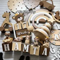 وسایل چوبی اتاق کودک سیسمونی نوزاد اکسسوری دکوری