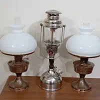 چراغ زنبوری قدیمی عتیقه گردسوز کلکسیونی