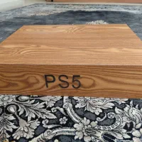 پایه شارژ PS5 اصلی + شلف دیواری پلی‌استیشن سالم