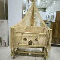 گهواره سنتی سیسمونی نوزاد تخت کنار مادر ننو مدل m