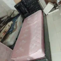 تخت تک‌نفره ام دی اف با تشک