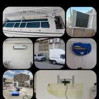 معاوضه کولرگازی قدیمی سوخته با دست دوم و نو