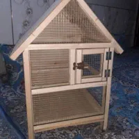 قفس چوبی شلف استند دکوری