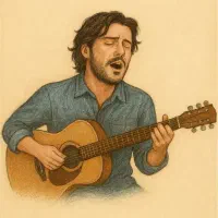 آموزش گیتار و آواز با تمرکز روی اجرای خوانندگی