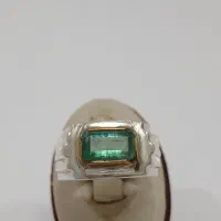 فروش انگشتر زمرد پاک و کریستالی پنجشیر افغانستان