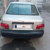پراید 86دوگانه نقره ای