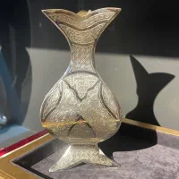 گلدان نقره
