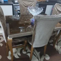میز ناهار خوری چوب سالم سالم