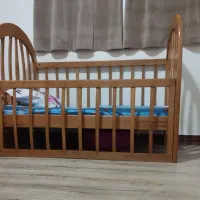 تخت کودک جنس چوب راش