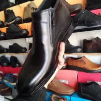 کفش نیم بوت چرم گاوی و چرم صنعتی