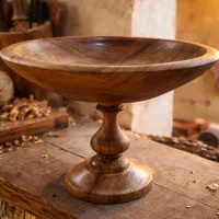 تولید انواع ظروف چوبی و خراطی