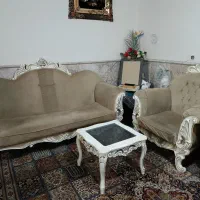مبل نیمه استیل درحد نو