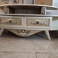 میز تلویزیون چوبی
