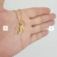 پلاک زنجیر رنگ ثابت