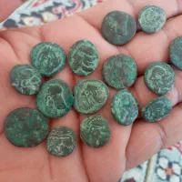 سکه اشکانی قدیمی خرامه