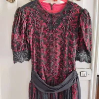 پیراهن مجلسی کار شده