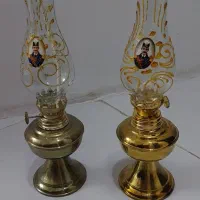چراغ نفتی تزیینی برنز
