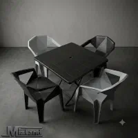 صندلی کانتور سه بعدی