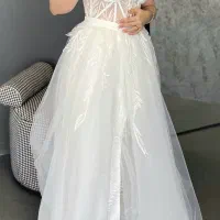 لباس عروس بسیار تمیز و سالم