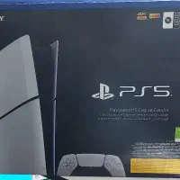 ps5 اسلیم دیجیتال در حدنو لوازم کامل اصلی2016 یترا