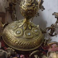 لوستر کاملا برنجی