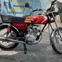 فروش موتور سیکلت ۱۲۵ مدارک کامل