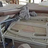 تخت بیمارستان و کمد بیمار