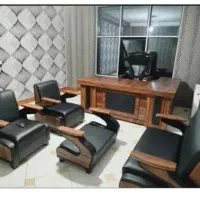 نیم ست رز کد ۷۹۴ میز مدیریت کد۶۰۱ صندلی کد ۶۰۰