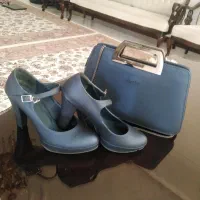 کیف وکفش سرمه ای ست سایز 39 زیبا وبا کیفیت