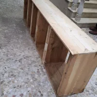 فروش دو عدد قفسه چوبی (چوب نراد)