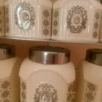 فروش استند فلزی سه طبقه جا قند وچای سرامیکی