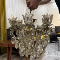 یک عدد لوستر برنج درحد نو