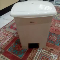 سطل زباله سایز725 رنگ کرم زیرقیمت 650000