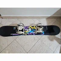 اسنوبورد Salomon بهمراه بوت در حد